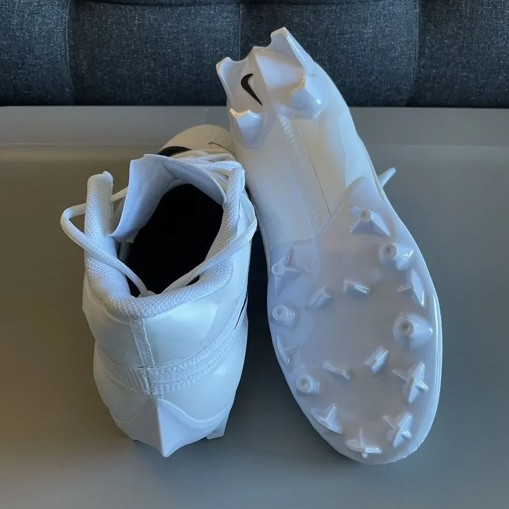 Men 11.5 - Nike Vapor Edge Elite 360 2 Carbon FF PE White Black Football Cleats